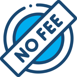 no fees icon